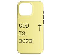 God Is Dope, Christian Faith Believe, Bring The Word of God Carcasa para iPhone 16 Pro