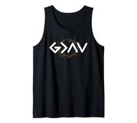God is Faithful Everyday More Than Highs and Lows Men Women Camiseta sin Mangas