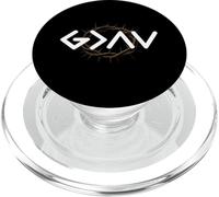 God is Faithful Everyday More Than Highs and Lows Men Women PopSockets PopGrip para MagSafe
