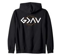 God is Faithful Everyday More Than Highs and Lows Men Women Sudadera con Capucha