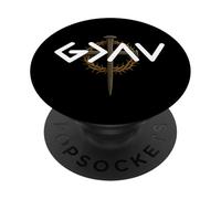 God is Faithful Everyday More Than Highs and Lows PopSockets PopGrip Adhesivo