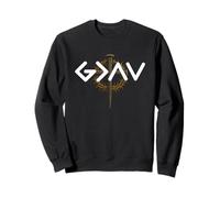 God is Faithful Everyday More Than Highs and Lows Sudadera