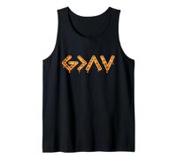 God is Faithful More Than Highs and Lows Honeycomb Version Camiseta sin Mangas