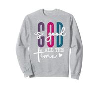 God is Good All The Time Christian Bible Verses God Quotes Sudadera