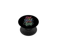 God Is Good All The Time Christian Cute Bible Versículo PopSockets PopGrip Adhesivo