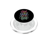 God Is Good All The Time Christian Cute Bible Versículo PopSockets PopGrip para MagSafe