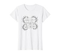 God Is Good Camiseta gráfica económica, Mujer, Blanco, XS