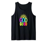 God Is Good Christian Faith Verano Vacaciones Biblia Playa Camiseta sin Mangas