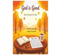 God is Good Word Puzzle for kids: Search, Circle and Grow