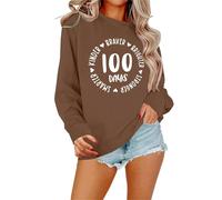 God Is Greater Than The Highs And Lows - Sudadera de manga larga para mujer, café, S