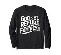 God Is My Refuge and My Fortress Manga Larga
