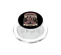 God Is Within Her Salmo 46:5 Versículo de la Biblia de fe Cristiana PopSockets PopGrip para MagSafe