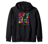 God is Within Her She Will Not Fall Shirt Sudadera con Capucha