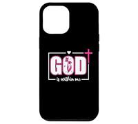 God is Within Me Will I Not Fall Psalm 46:5 Bible Verse Pink Carcasa para iPhone 12 Pro MAX
