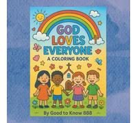 God loves everyone colouring book for children