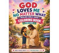 GOD LOVES ME NO MATTER WHAT: A Christian Bible Verse Coloring Book for Kids About Forgiveness, Mistakes, Self-Worth, and God’s Unconditional Love