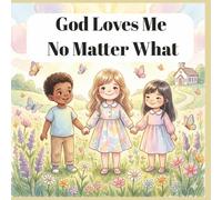 God Loves Me No Matter What: Bible Verses For Kids, Christian Picture Book For Children, Bedtime Stories For Kids | 8.5 x 8.5 Inches, 24 Pages | Prayer Book For Kids, A gift For Birthdays