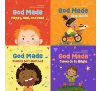 God Made All of Me 4-Pack (Books for Babies and Toddlers about Feelings, Actions, Colors, and Sounds)