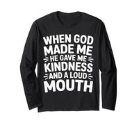 God Made Me Kind and Loud-Mouthed - Manga Larga