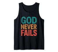 God Never Fails Camiseta sin Mangas
