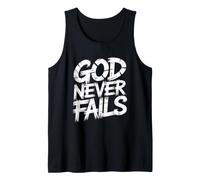 God Never Fails Camiseta sin Mangas