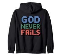 God Never Fails Sudadera con Capucha