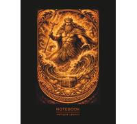 God of the Sea Power Notebook - Greek Mythology Art: Ocean Fury and Trident Wielder Illustration | Inspired by Ancient Legends for Writers, Artists & Fantasy Lovers (Antique Legacy)