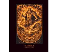 God of the Sea Power Notebook - Greek Mythology Art: Ocean Fury and Trident Wielder Illustration | Inspired by Ancient Legends for Writers, Artists & Fantasy Lovers (Antique Legacy)