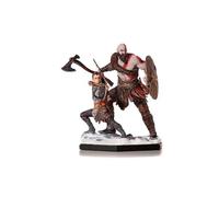 God Of War Figure, 20cm/7.9inch Kratos Father And Son Anime Character Figures Model Collection Decorations Crafts Toy for Anime Fan