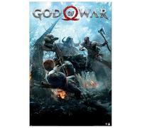 God Of War Póster Playstation God Of War Cartel 91x61 cm