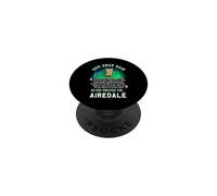 God Once Said Airedale Terrier Dog Lover Funny Puppy PopSockets PopGrip Adhesivo