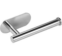 God - Portarrollos de papel higiénico, autoadhesivo, acero inoxidable SUS 304, no requiere taladrar, para baño (latón cepillado), espejo