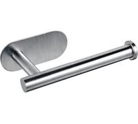 God - Portarrollos de papel higiénico, autoadhesivo, acero inoxidable SUS 304, no requiere taladrar, para baño (latón cepillado), cepillado