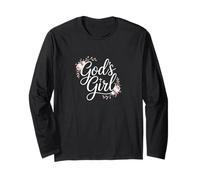 God’s Girl Christian Faith for Women Inspirational Religious Manga Larga