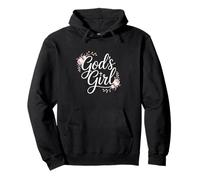 God’s Girl Christian Faith for Women Inspirational Religious Sudadera con Capucha