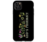 God’s Pharmacy Healing Herbs Row Gardening Meme Carcasa para iPhone 11 Pro MAX