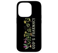 God’s Pharmacy Healing Herbs Row Gardening Meme Carcasa para iPhone 14 Pro
