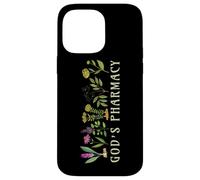 God’s Pharmacy Healing Herbs Row Gardening Meme Carcasa para iPhone 14 Pro MAX