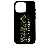 God’s Pharmacy Healing Herbs Row Gardening Meme Carcasa para iPhone 16 Pro