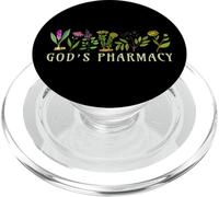 God’s Pharmacy Healing Herbs Row Gardening Meme PopSockets PopGrip para MagSafe