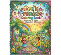 God’s Promises Coloring Book: A Journey of Faith, Hope, Love & Purpose