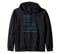 God Said And Then There Was Light Camiseta de Matemáticas Funny Sudadera con Capucha