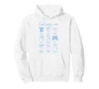 God Says I Am Strong Accepted Redeemed Protected Sudadera con Capucha