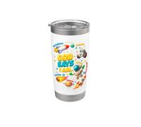 God Says I m Astronaut Outer Galaxy Space Theme Bible Vaso térmico de acero inoxidable de doble pared