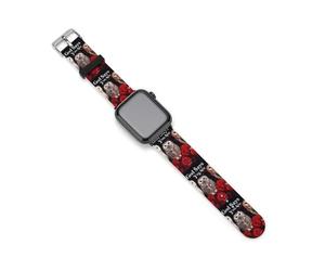 God Says You Are Owl - Correa de reloj compatible con Apple Watch, correas de silicona de repuesto, 42mm/44mm, Silicona, Sin piedra preciosa