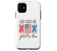 God Shed His Grace on Thee America God Shed His Grace on Me Carcasa para iPhone 11