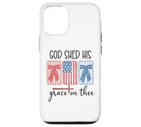 God Shed His Grace on Thee America God Shed His Grace on Me Carcasa para iPhone 12/12 Pro