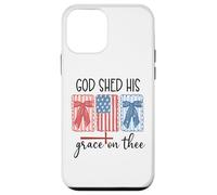 God Shed His Grace on Thee America God Shed His Grace on Me Carcasa para iPhone 12 mini