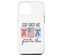 God Shed His Grace on Thee America God Shed His Grace on Me Carcasa para iPhone 12 Pro Max
