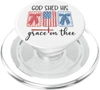 God Shed His Grace on Thee America God Shed His Grace on Me PopSockets PopGrip para MagSafe
